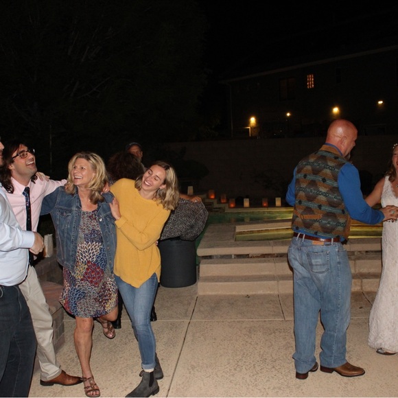 Denim “The Bride” jacket from David’s Bridal, size L - Picture 5 of 6